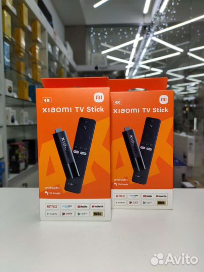 Тв-приставка Xiaomi Mi TV Stick 4K Новые, Гарантия