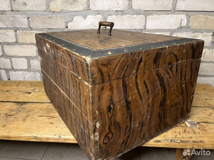 Сундук Деревянный с Ключом 3
