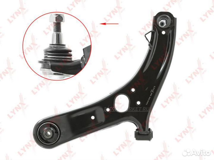 Lynxauto C5481L Рычаг подвески перед лев