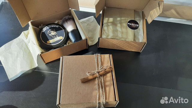 Набор мыло для бритья с помазком