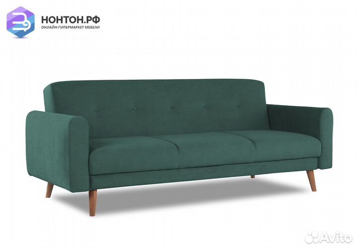 Диван книжка Паэн зелёный