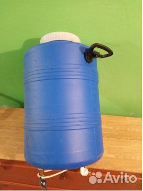 Бочка водонагреватель для душа с тэном