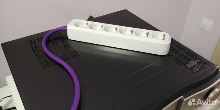 Сетевой кабель ecosse BIG purple MK2