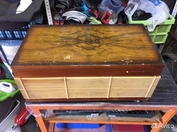 Раритетный магнитофон ламповый днепр 12