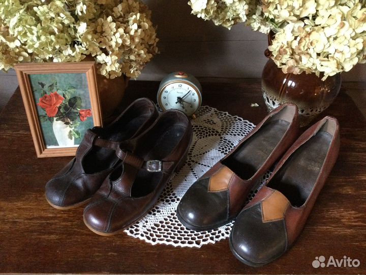Туфли женские винтаж две пары
