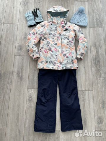 Glissade костюм для девочки, шапка, перчатки