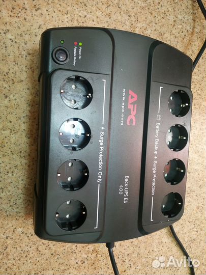 Ибп APC Back UPS 400 es