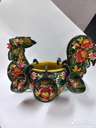 Хохлома Петух