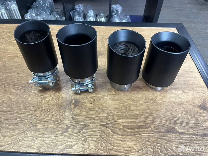 Насадка на глушитель, Насадка под хомут