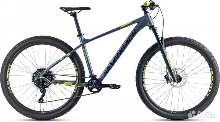 Велосипед silverback stride 29 comp (2023) Grey/Li