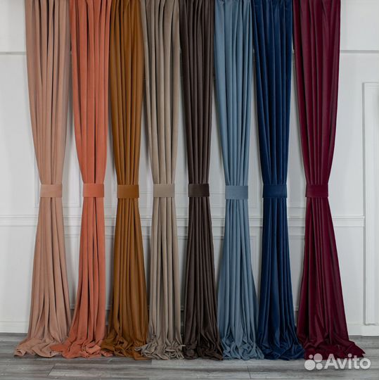 Портьеры бархат Богема шторы