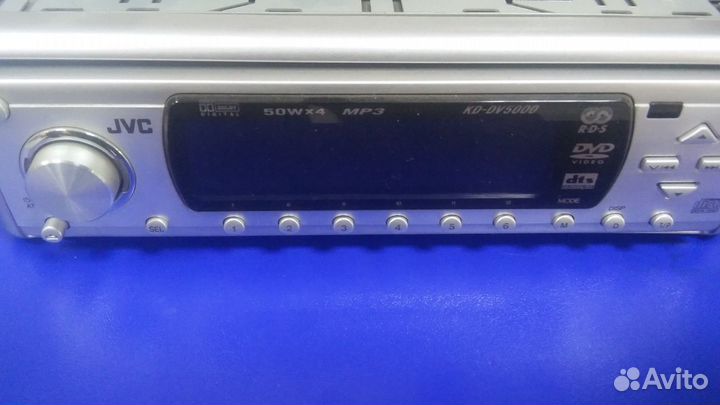 Новая автомагнитола JVC KD-DV5000