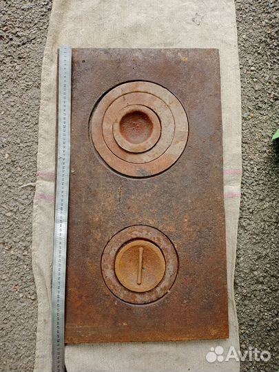 Плита печная чугунная