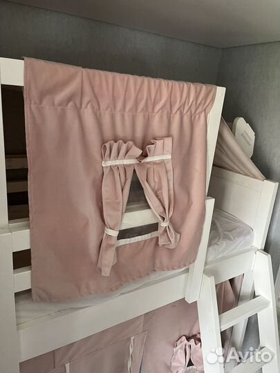 Двухъярусная кровать домик бу