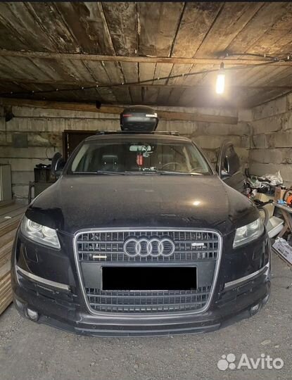 Реснички на фары Audi Q7