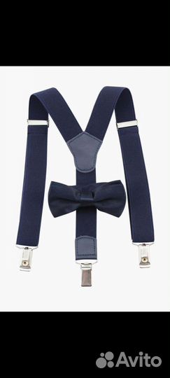 Подтяжки детские+бабочка