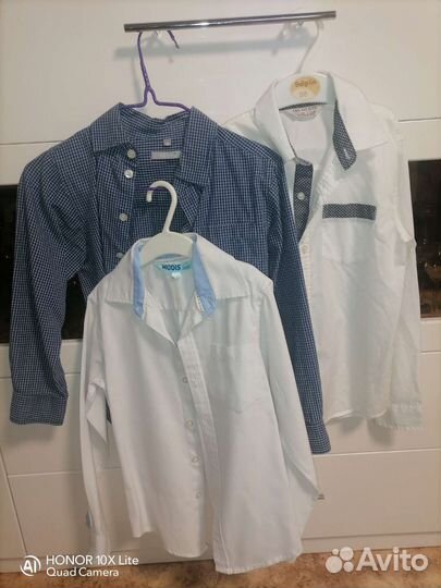 Рубашка на мальчика 128