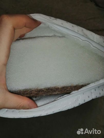 Матрас круглый наматрасник простыни