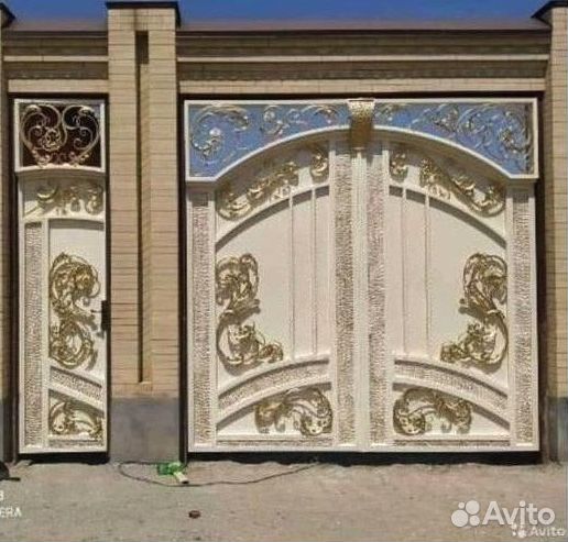 Кованные ворота арт 11.15