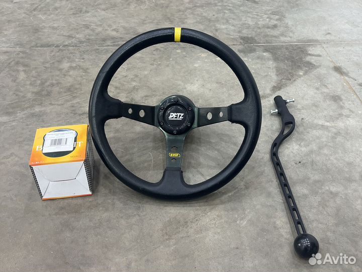 Руль 2101 - 2107 с адаптером и кулисой