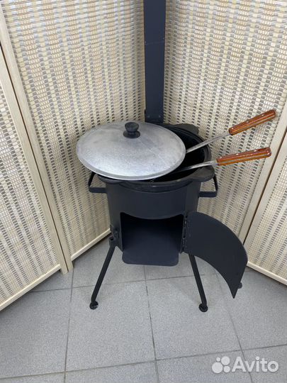 Комплект узбекский казан 22 л + печь