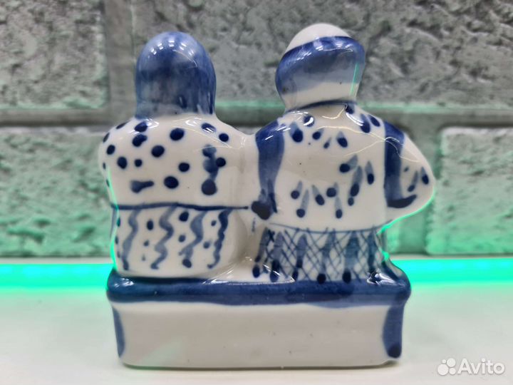 П.8060 Дед и бабка Гжель