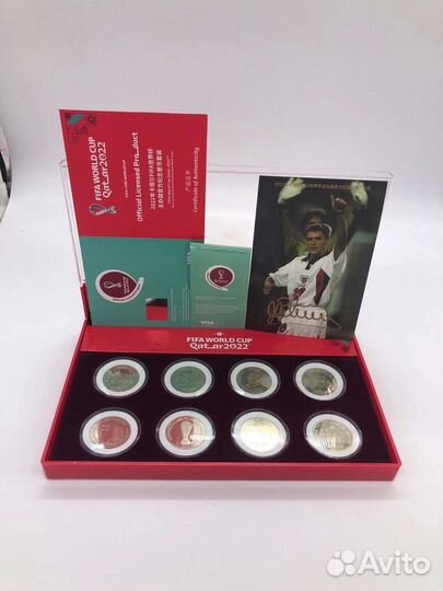 Набор монет Катар 2022 чм футбол