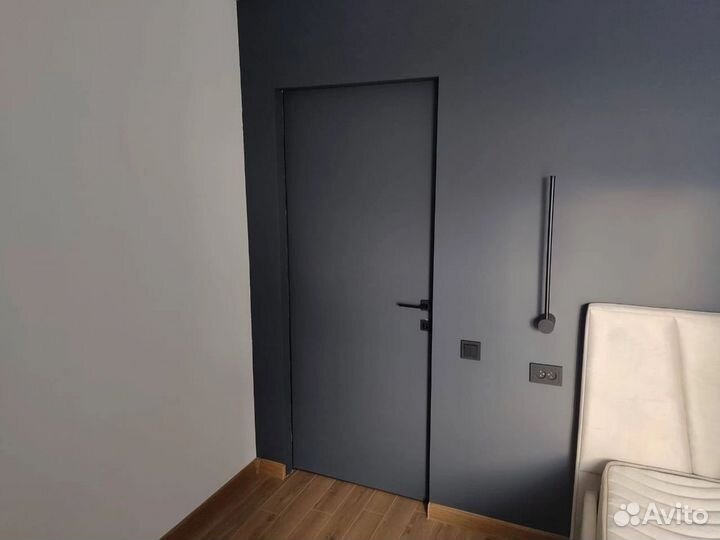 Межкомнатные скрытые двери под покраску