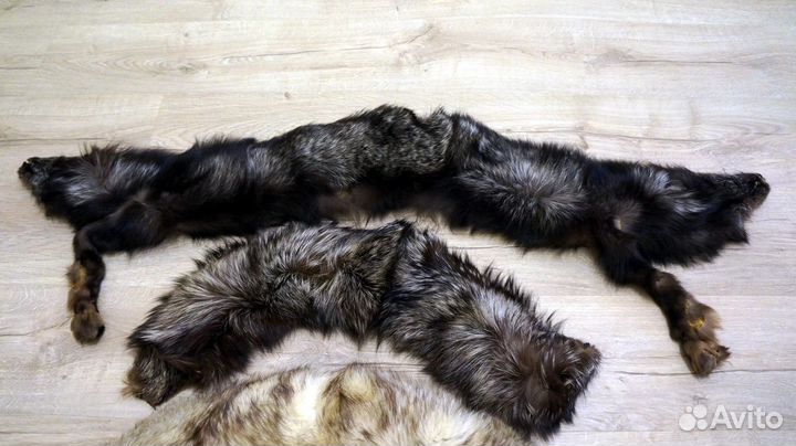 Воротник меховой натуральный