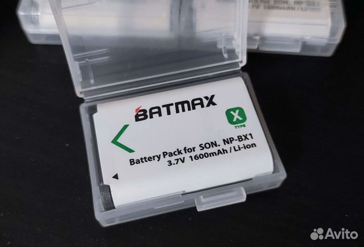 Три аккумулятора для Sony X3000, AS300, AS50,X1000