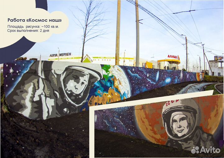 Роспись стен, граффити оформление, художники