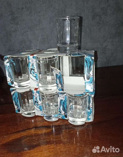 Стопки Гусь- хрустальный новые