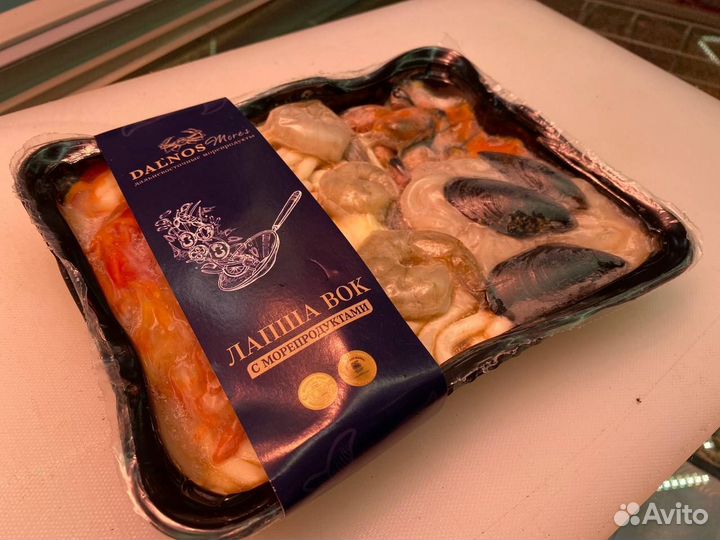 Лапша Вок. Морепродукты