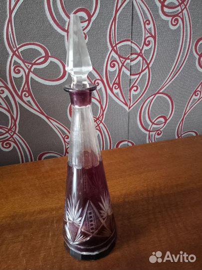Графин хрустальный