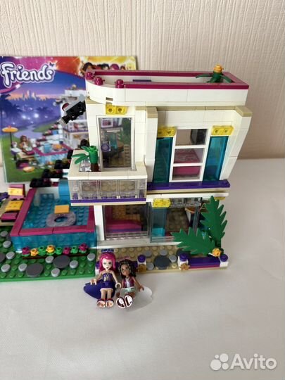 Lego friends дом поп-звезды Ливи 41135