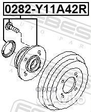 Ступица задн 0282-Y11A42R