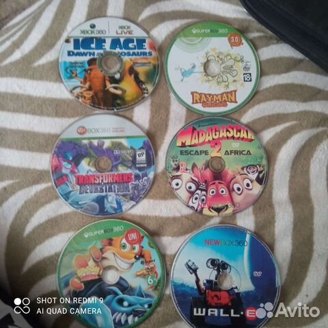 Диски на xbox 360