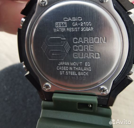 Часы casio g-shock gm-2100