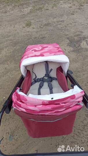 Детские санки коляска