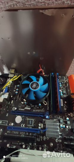 Материнская плата с процессором i3