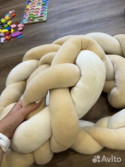 Бортик косичка