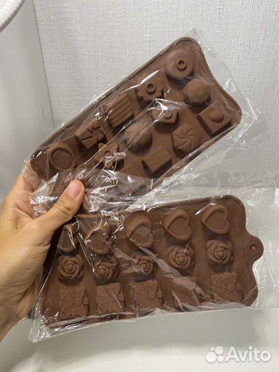 Разные формы силиконовые для конфет, шоколада