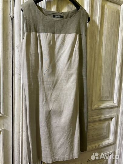 Платье лён