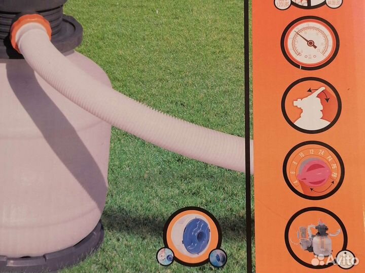 Фильтр песчаный для бассейна