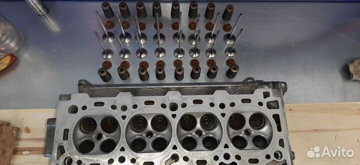 Головка блока opel astra a16 xer