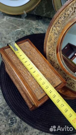 Винтаж 70-х. Зеркало и шкатулка. Вологда