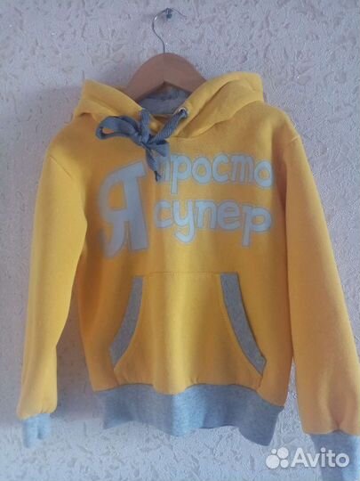 Толстовка с капюшоном для девочки