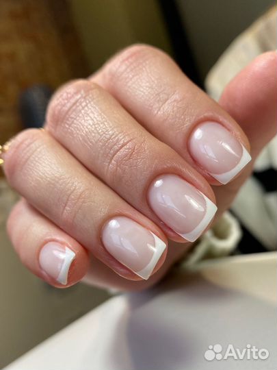 Обучение маникюру, укрепление гелем