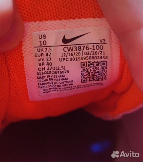 Nike Zoom Air Fire 42 размер 10US (оригинал)