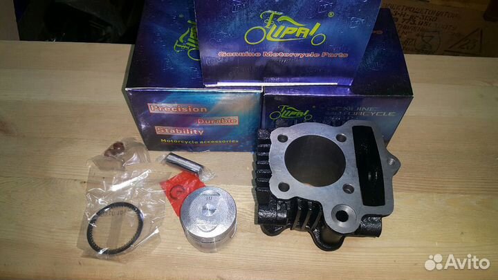 Поршневая Альфа-Дельта Тюнинг с 50-70 кубов на 82